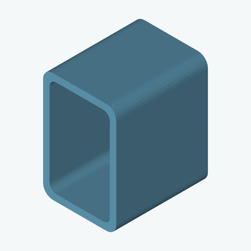 Rectangular hollow section 60x40x3.6 EN10219 S235JRH