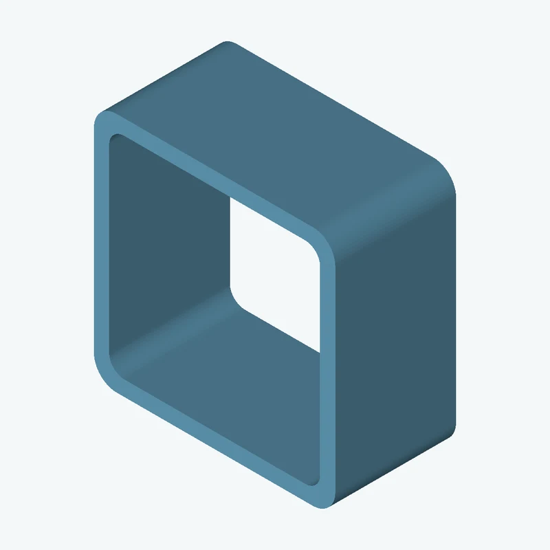 Square hollow section 100x100x6.3 EN10219 S235JRH
