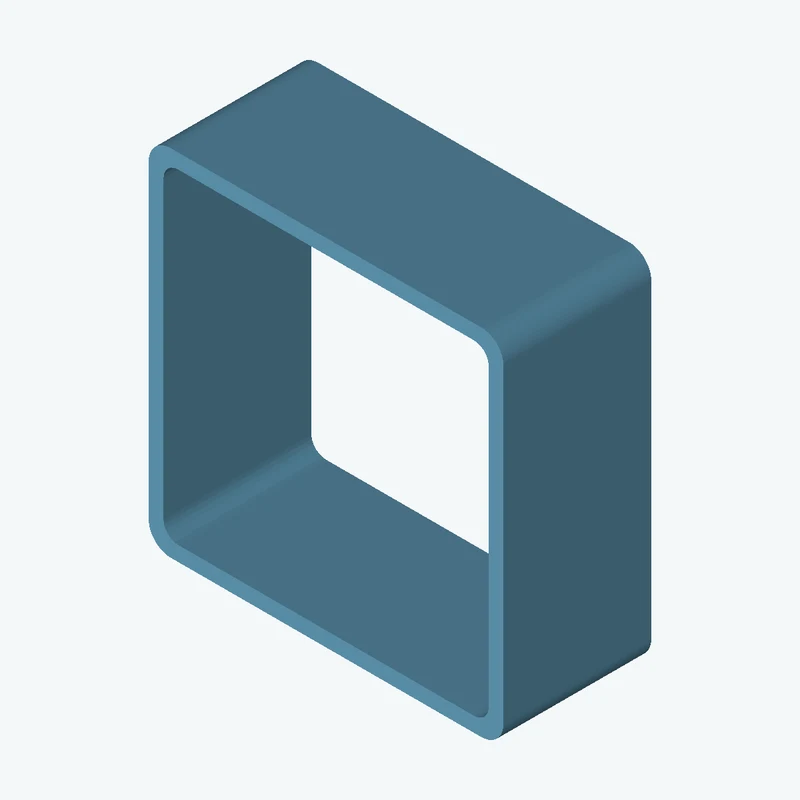 Square hollow section 120x120x5 EN10219 S235JRH