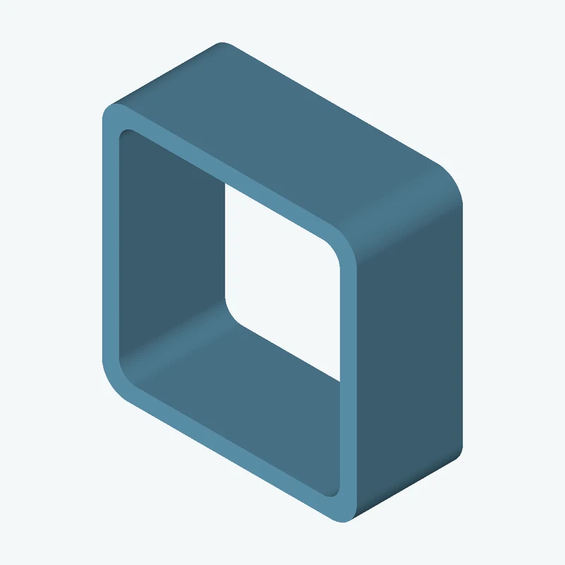 Square hollow section 120x120x8 EN10219 S235JRH