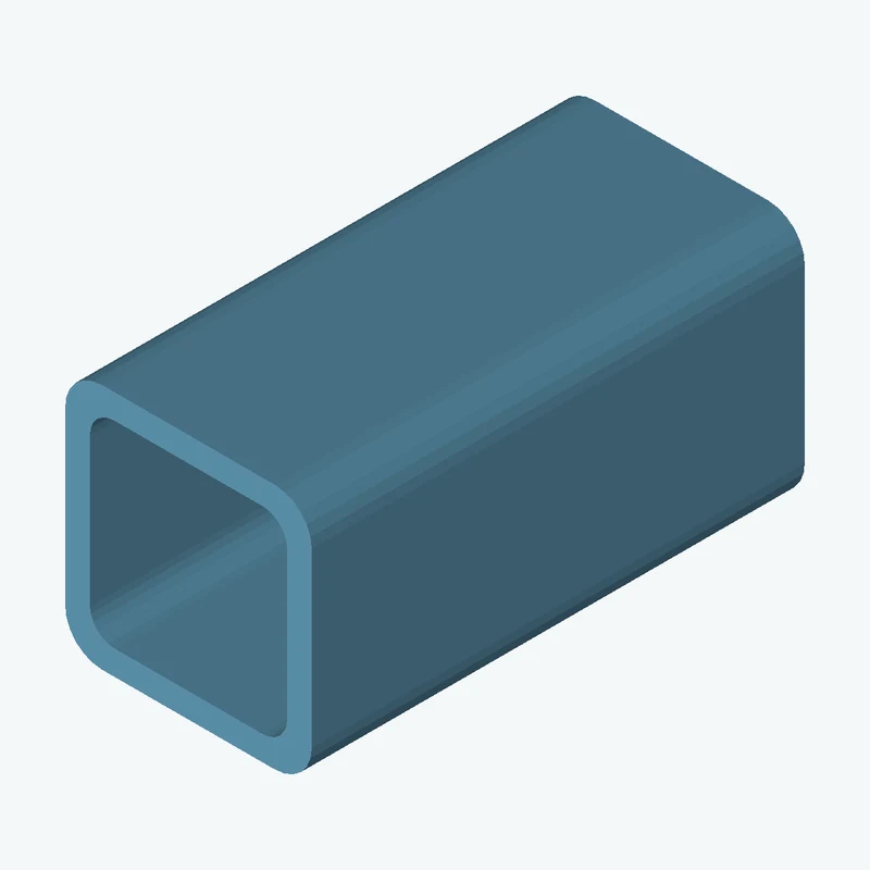 Square hollow section 25x25x2.5 EN10219 S235JRH