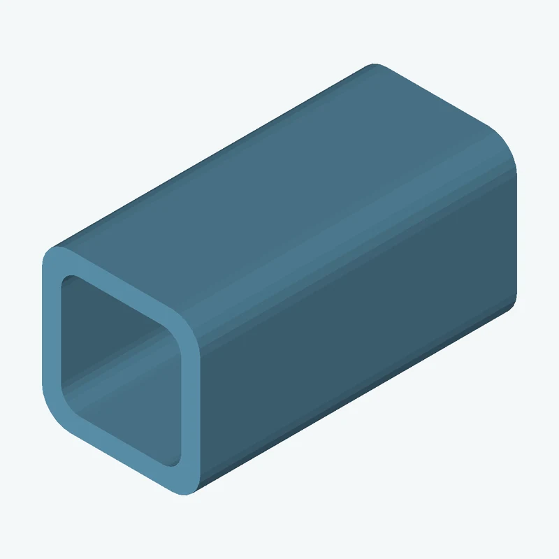 Square hollow section 25x25x3 EN10219 S235JRH