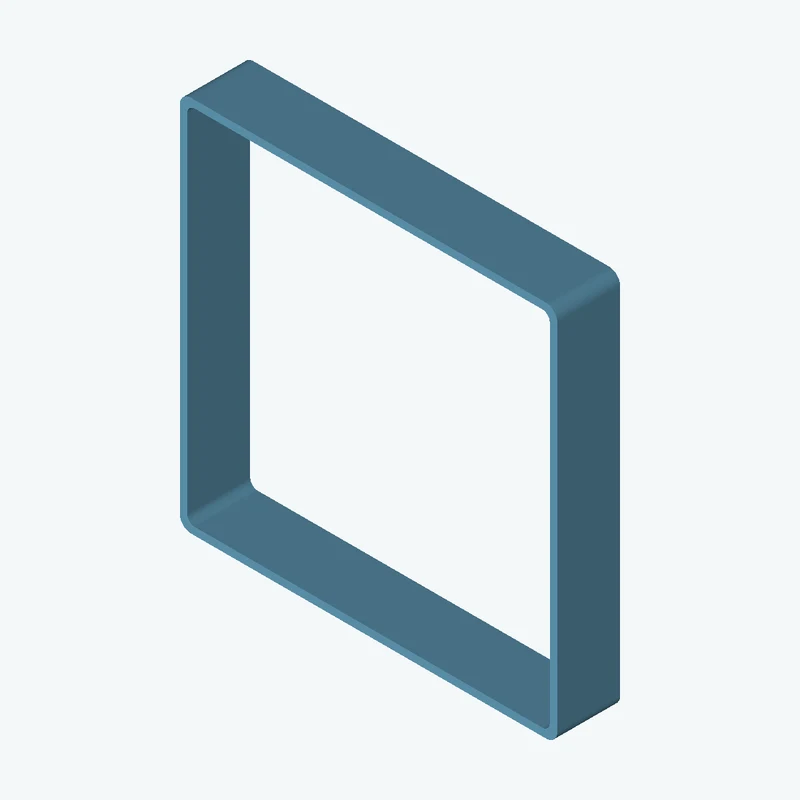 Square hollow section 300x300x6 EN10219 S235JRH