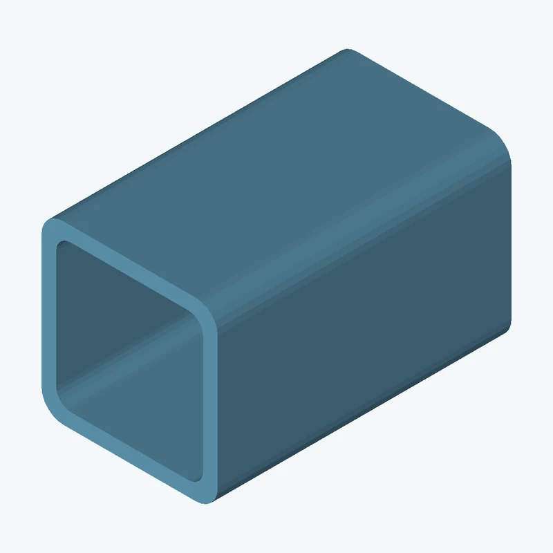Square hollow section 30x30x2.5 EN10219 S235JRH
