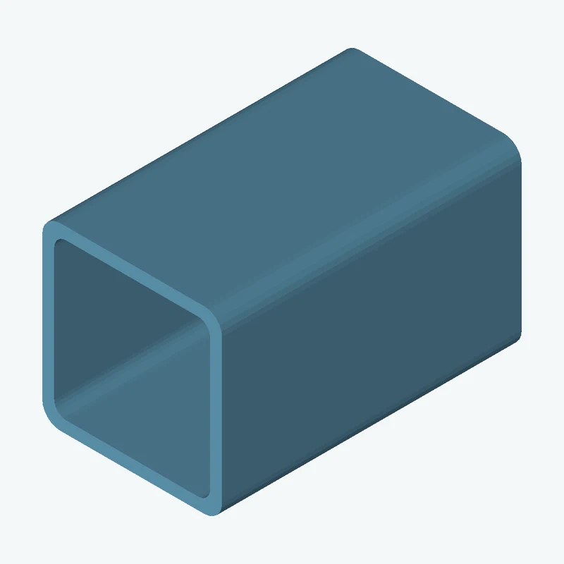 Square hollow section 30x30x2 EN10219 S235JRH