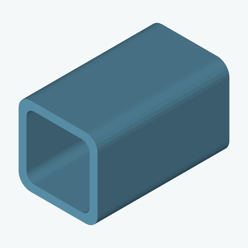 Square hollow section 30x30x3 EN10219 S235JRH