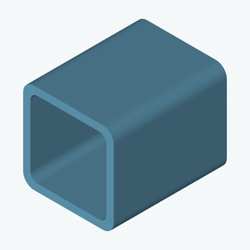 Square hollow section 40x40x3.2 EN10219 S235JRH