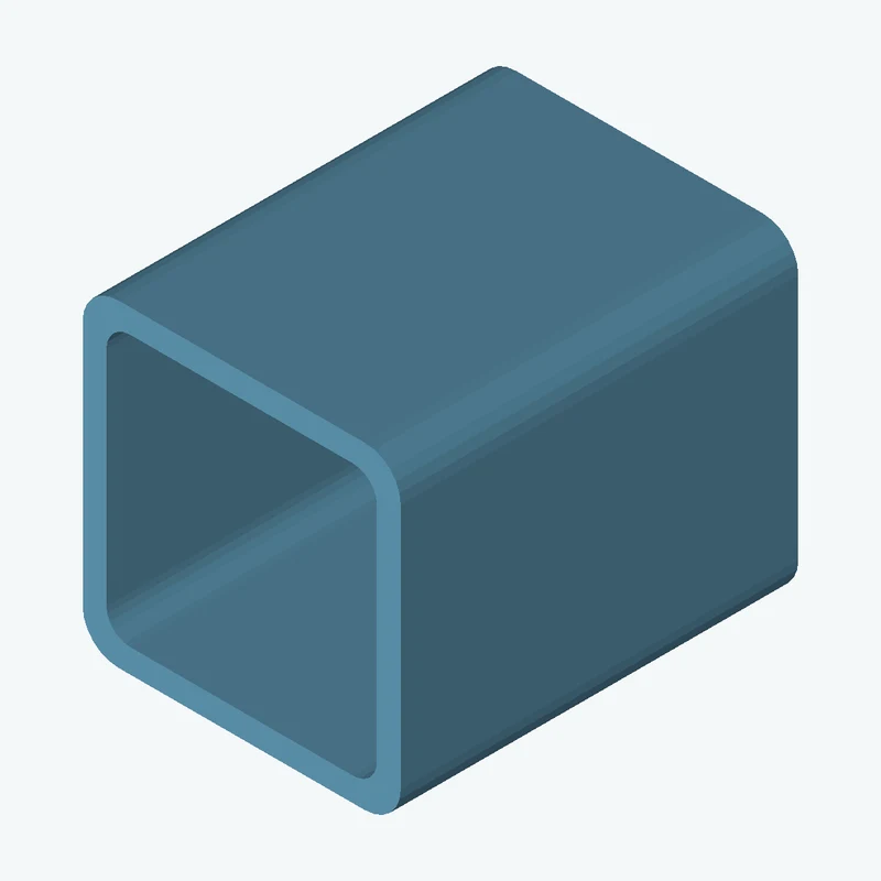 Square hollow section 40x40x3 EN10219 S235JRH