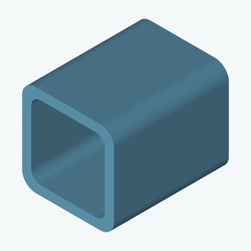 Square hollow section 40x40x4 EN10219 S235JRH