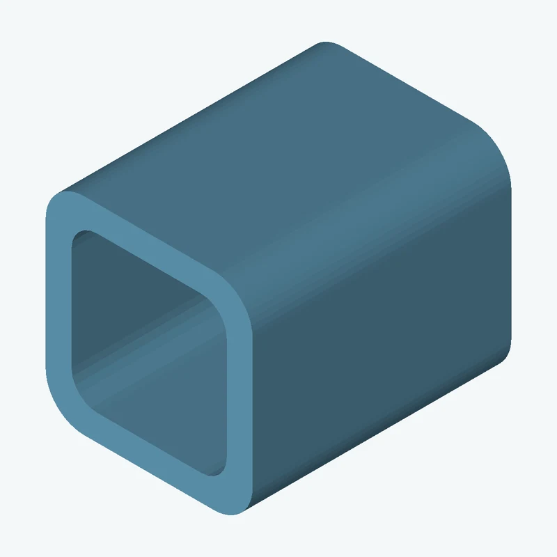 Square hollow section 40x40x5 EN10219 S235JRH