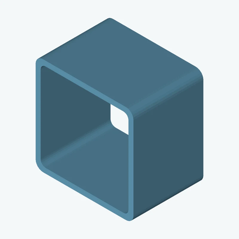 Square hollow section 70x70x3.6 EN10219 S235JRH
