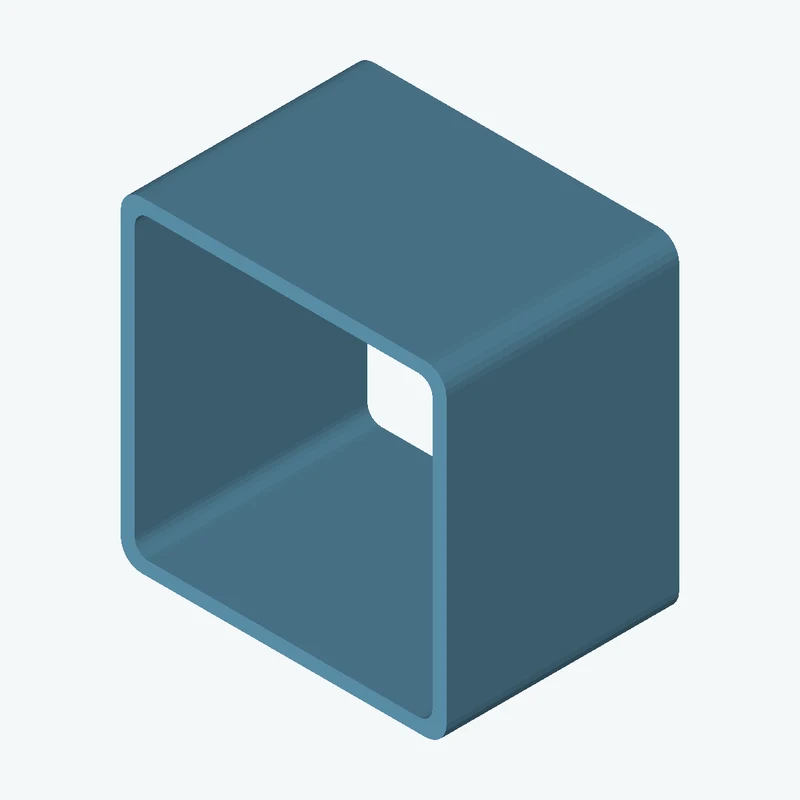 Square hollow section 70x70x3 EN10219 S235JRH