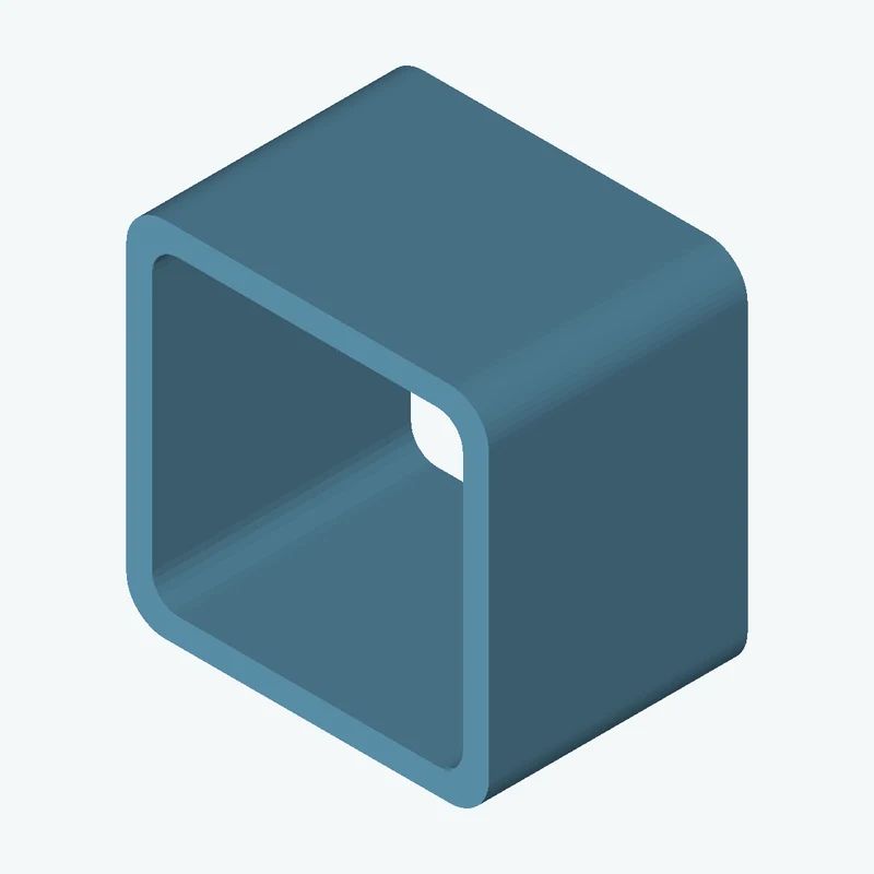 Square hollow section 70x70x5 EN10219 S235JRH