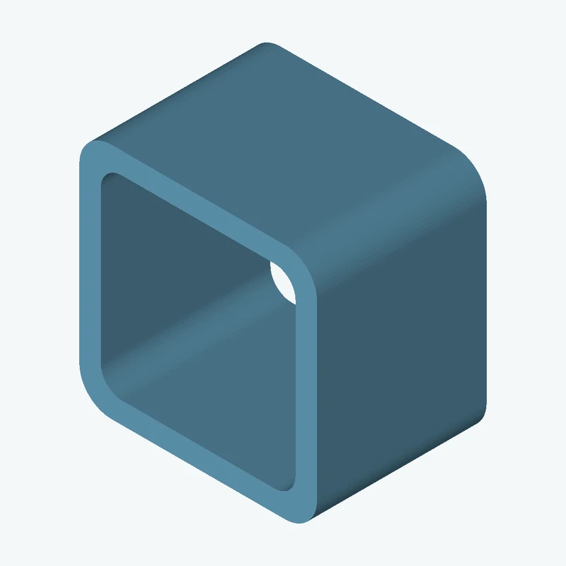 Square hollow section 70x70x6.3 EN10219 S235JRH