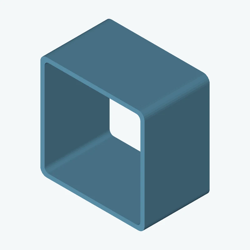 Square hollow section 80x80x3.2 EN10219 S235JRH