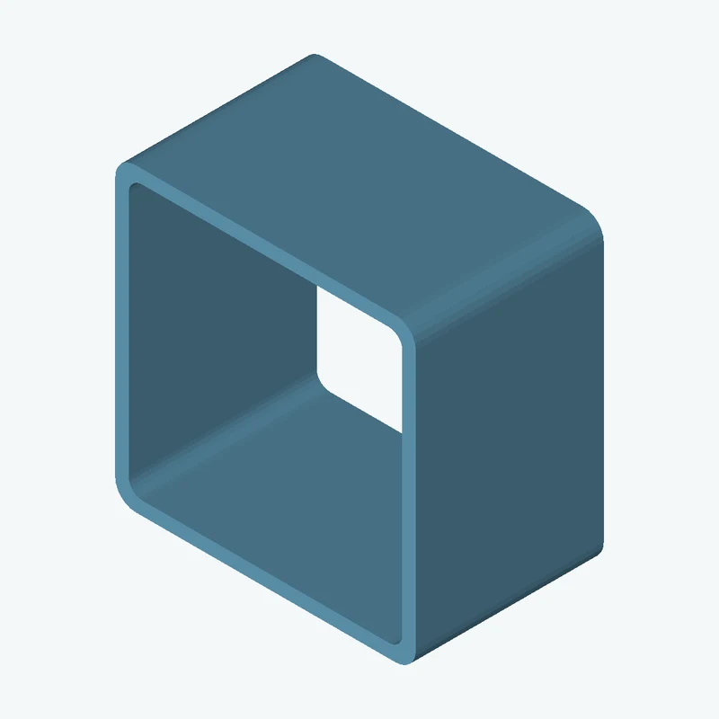 Square hollow section 80x80x3.6 EN10219 S235JRH