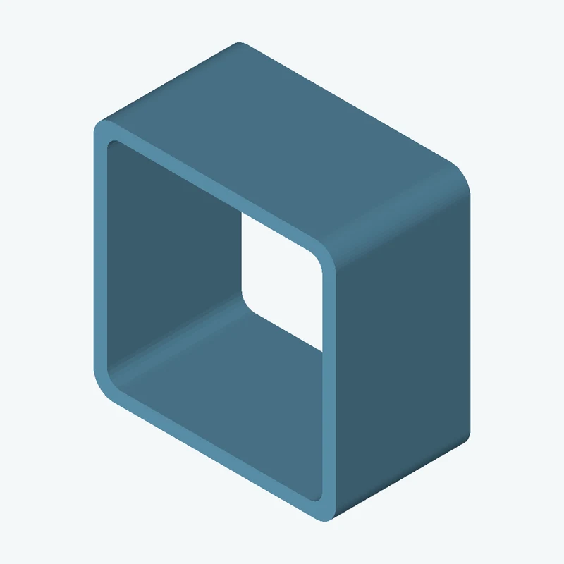 Square hollow section 90x90x5 EN10219 S235JRH