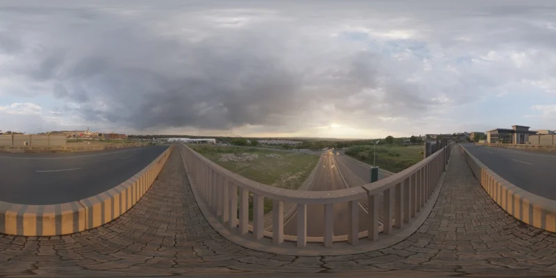 Cedar Bridge Sunset 1