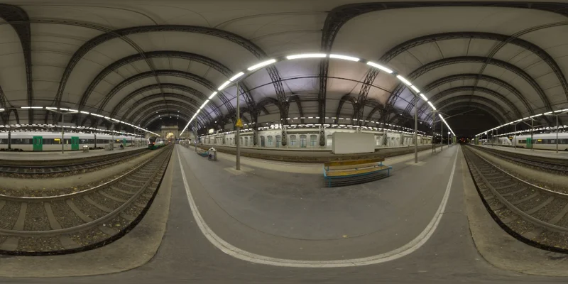Dresden Station Night