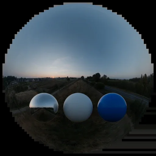 Evening Sky HDRI 002 A
