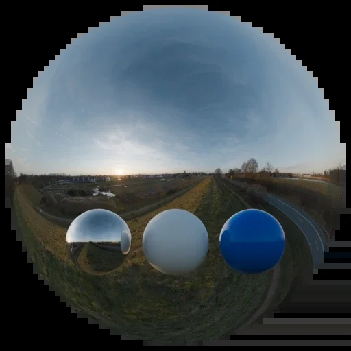Evening Sky HDRI 004 A