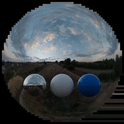 Evening Sky HDRI 005 A