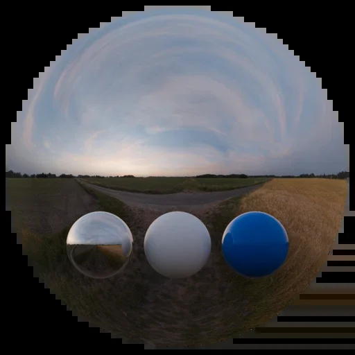 Evening Sky HDRI 007 A