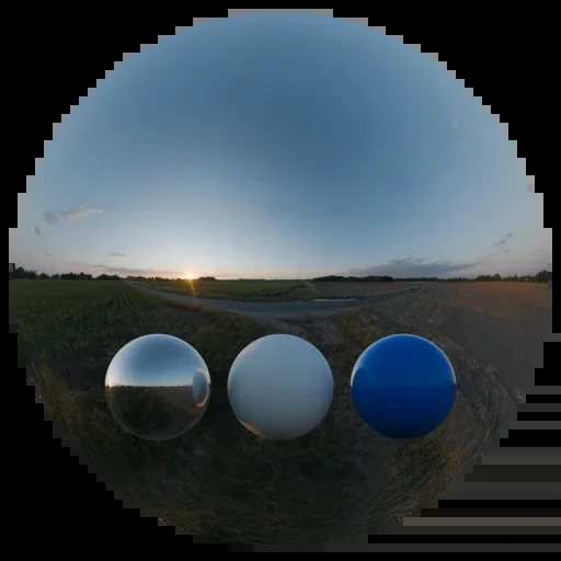 Evening Sky HDRI 009 A