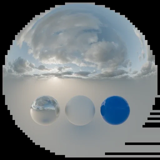 Evening Sky HDRI 015 B