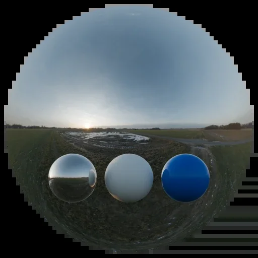 Evening Sky HDRI 025 A