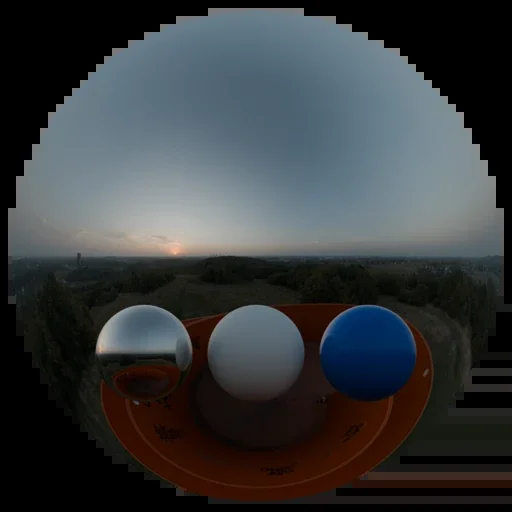 Evening Sky HDRI 031 A