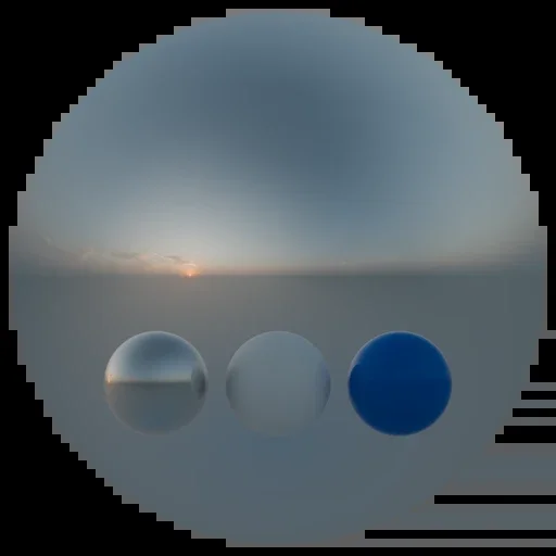 Evening Sky HDRI 031 B