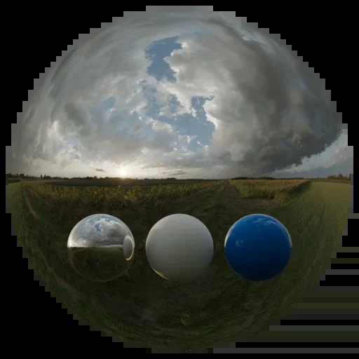 Evening Sky HDRI 032 A