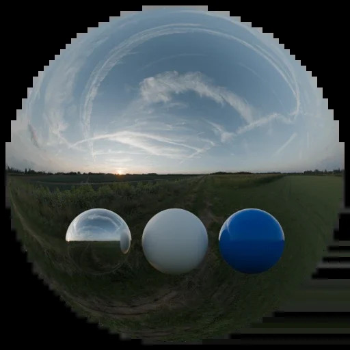 Evening Sky HDRI 034 A