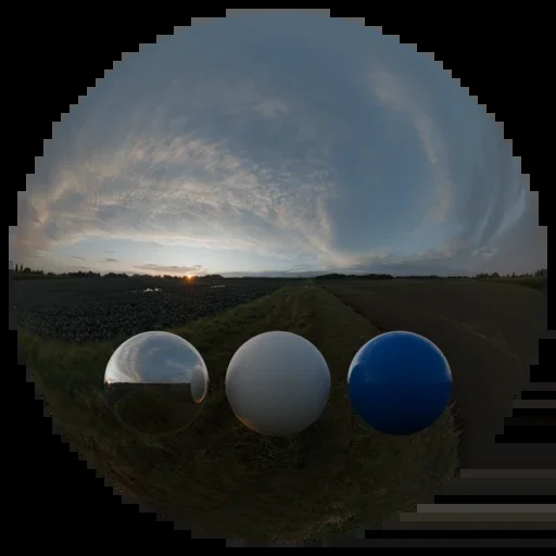Evening Sky HDRI 040 A