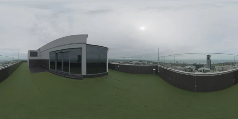Hotel Rooftop Balcony
