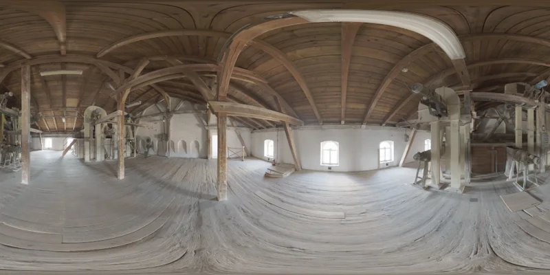 Industrial Wooden Attic