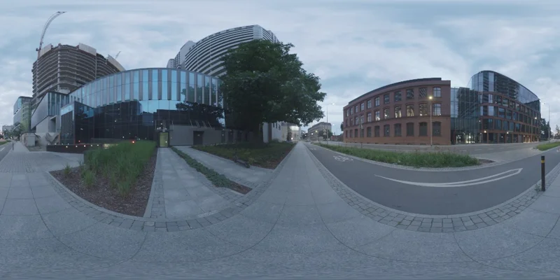 Modern Evening Street