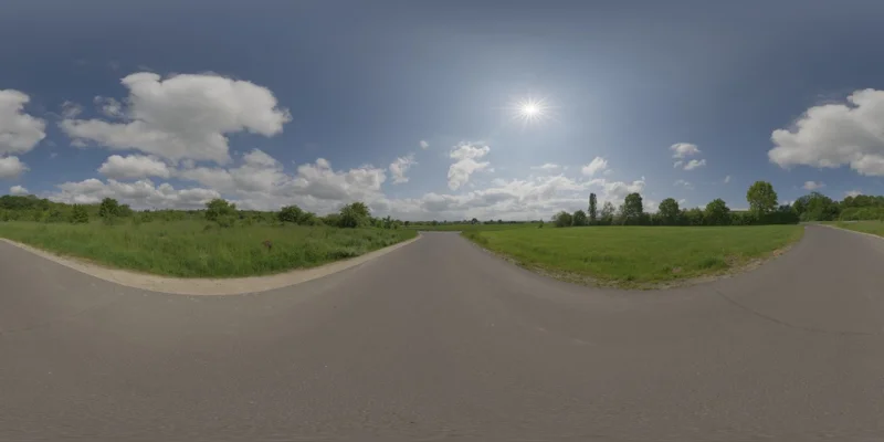 Rural Asphalt Road