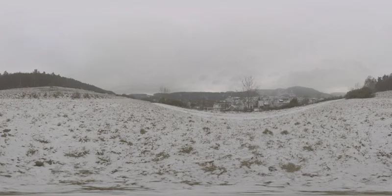 Snowy Hillside 02