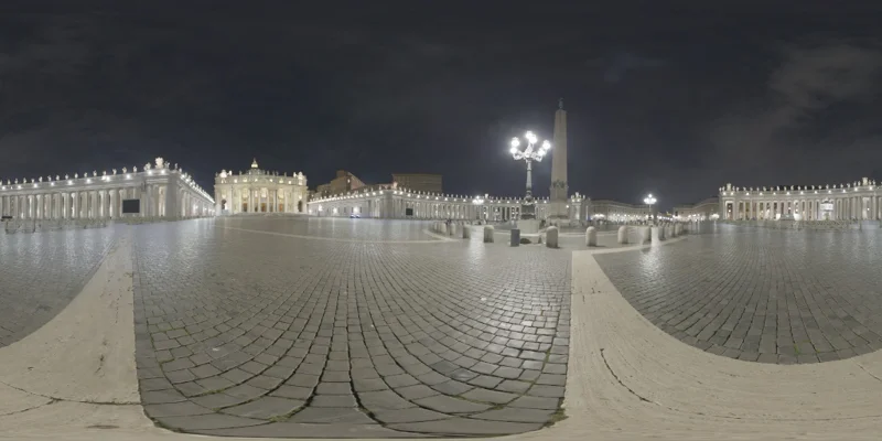 St. Peters Square Night