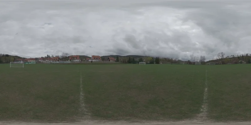 Suburban Football Field