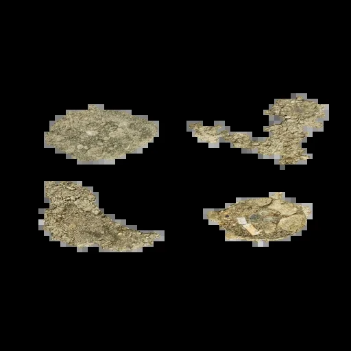 Asphalt Damage Set 002