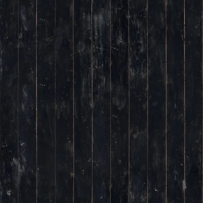Black Painted Planks