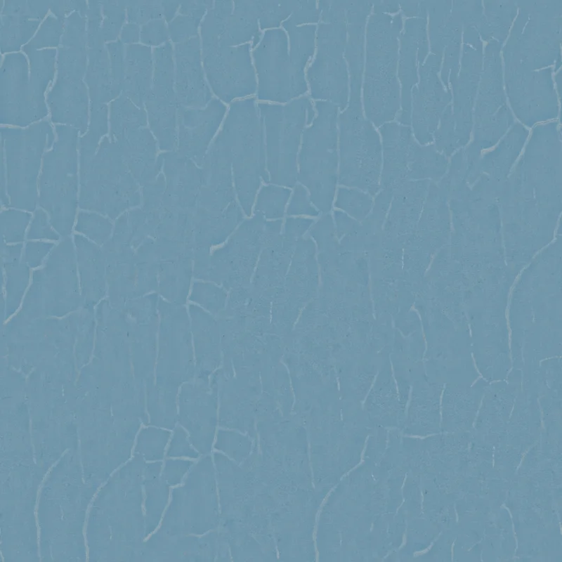 Blue Plaster Wall