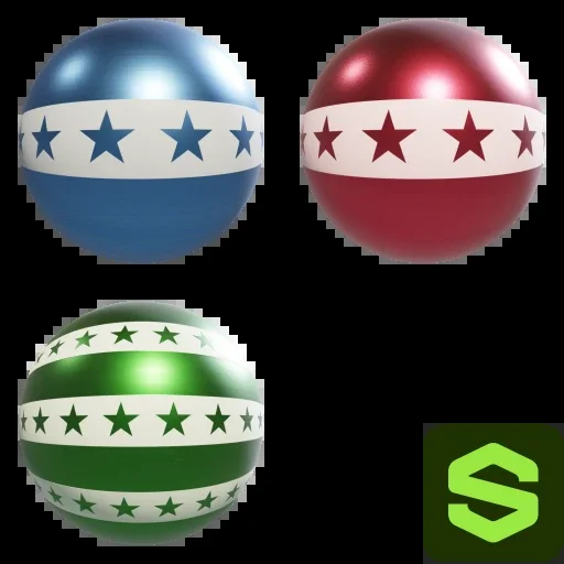 Christmas Tree Ornament Substance 001