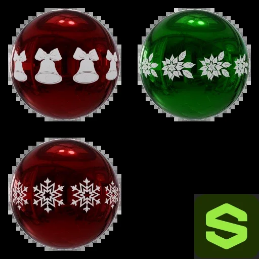 Christmas Tree Ornament Substance 002