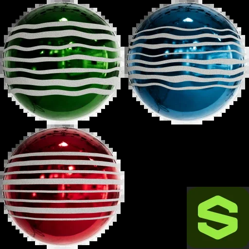 Christmas Tree Ornament Substance 003