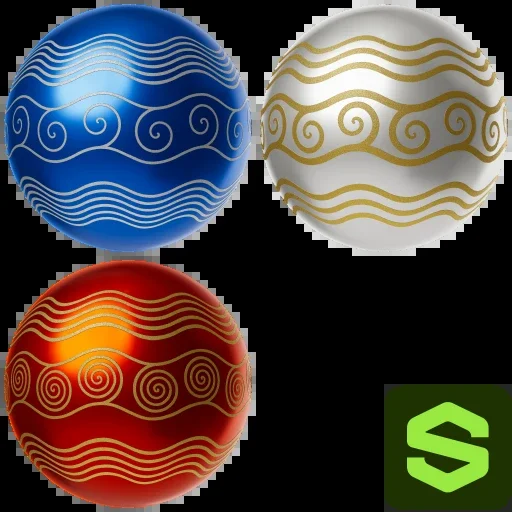 Christmas Tree Ornament Substance 005