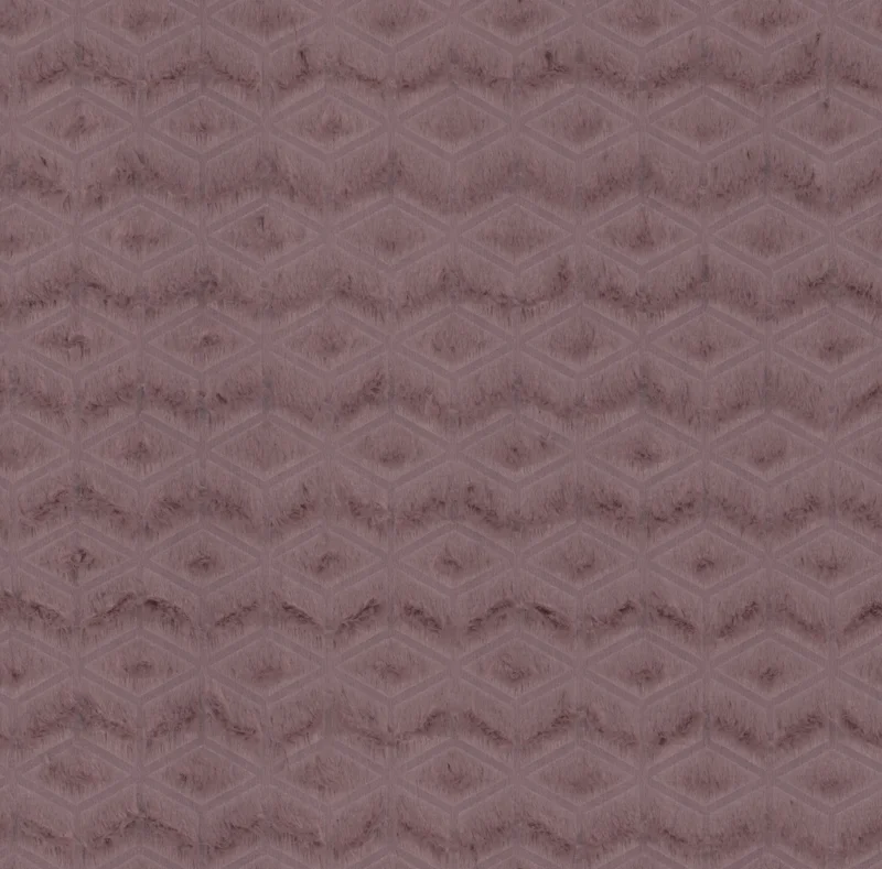 Faux Fur Geometric